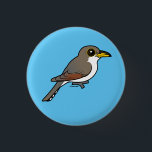 Birdorable-Gelbschnabelkuckuck Button<br><div class="desc">Der Gelbschnabel Kuckuckoo ist eine neue Kuckucksart, die zwischen Brutstätten in Nord- und Mittelamerika zu Wintergebieten in Südamerika auswandert. Sie sind dafür bekannt, gehört und nicht gesehen zu werden. Das ist unser absolut niedlicher Cartoon Birdorable Yellow Billed Cuckoo! Sie können diesen Button anpassen! Bewegen Sie den Kuckuckuck, ändern Sie die...</div>