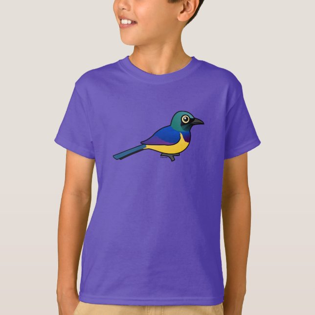 Birdorable Goldener-breasted Starling T-Shirt (Vorderseite)