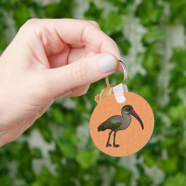 Birdorable Hadada Ibis Schlüsselanhänger (Hand)