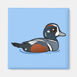 Birdorable Harlequin Duck Magnet