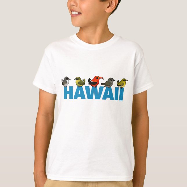 Birdorable Hawaii T-Shirt (Vorderseite)