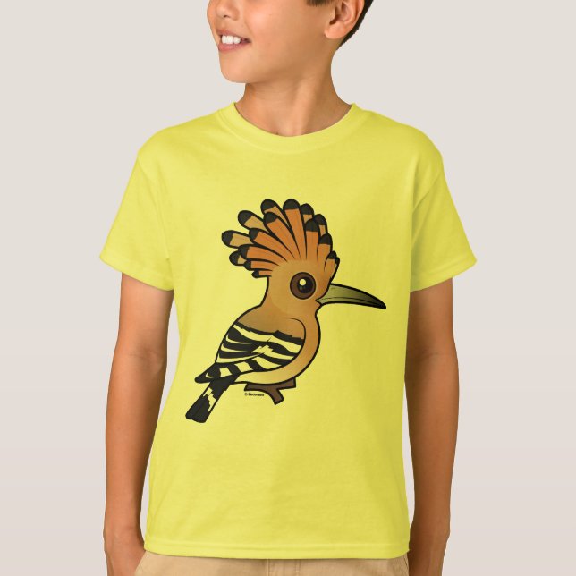 Birdorable Hoopoe T-Shirt (Vorderseite)