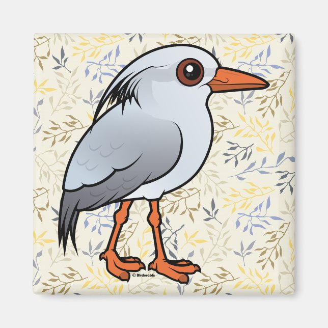 Birdorable Kagu Magnet (Vorne)