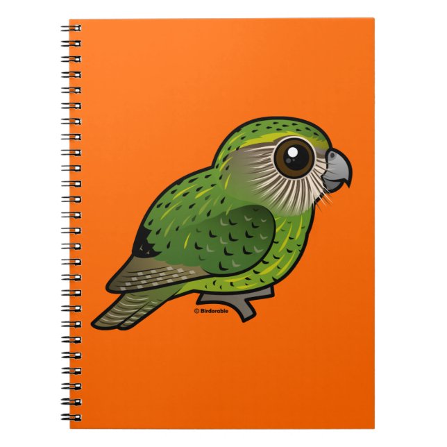 Birdorable Kakapo Notizblock (Vorderseite)
