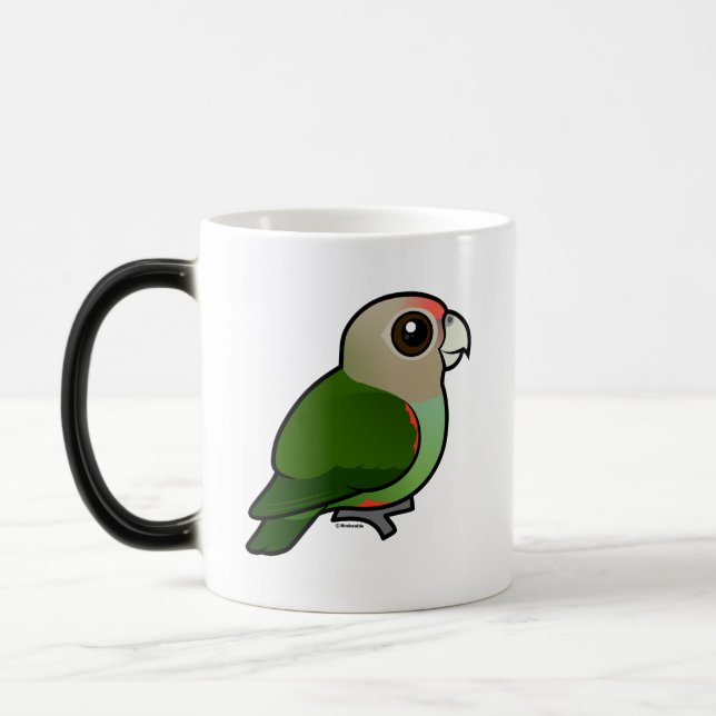 Birdorable Kap-Papagei Verwandlungstasse (Links)