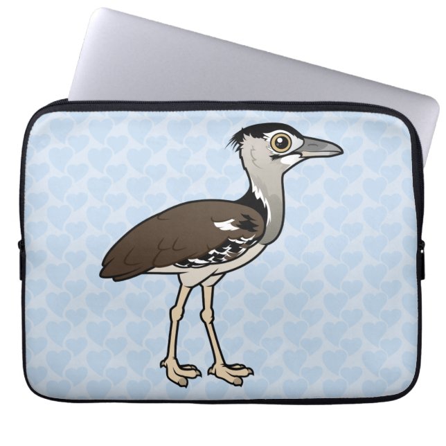 Birdorable Kori Bustard Laptopschutzhülle (Vorderseite)