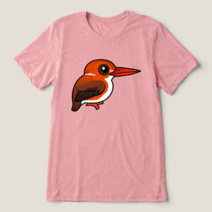 Birdorable Madagaskar-Zwergfischer Tri-Blend Shirt