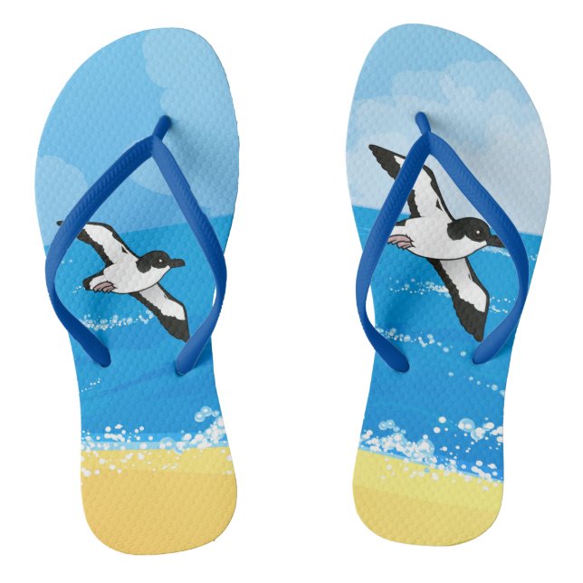 Birdorable Newell-Sturmflug Flip Flops (Fußbett)