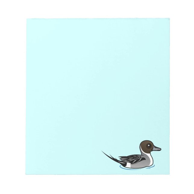 Birdorable Northern Pintail Notizblock (Vorderseite)