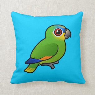 Birdorable Orange-winged Amazonas Kissen
