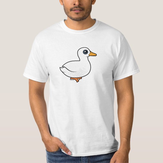 Birdorable Pekin Ente T-Shirt (Vorderseite)