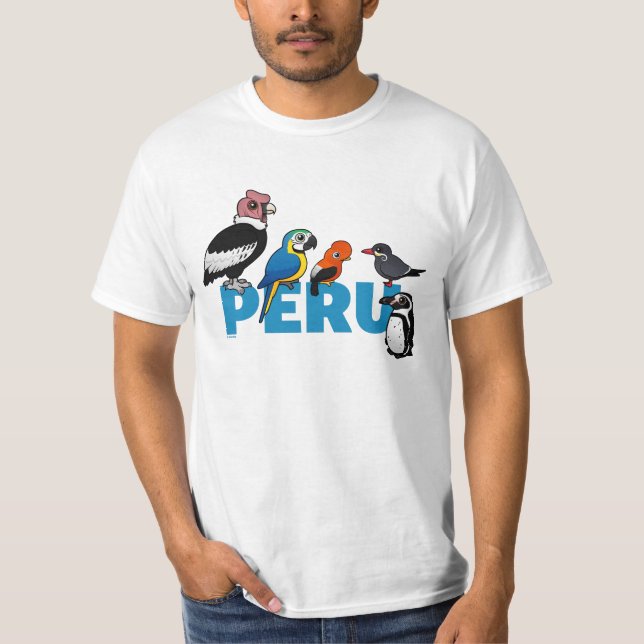 Birdorable Peru T-Shirt (Vorderseite)