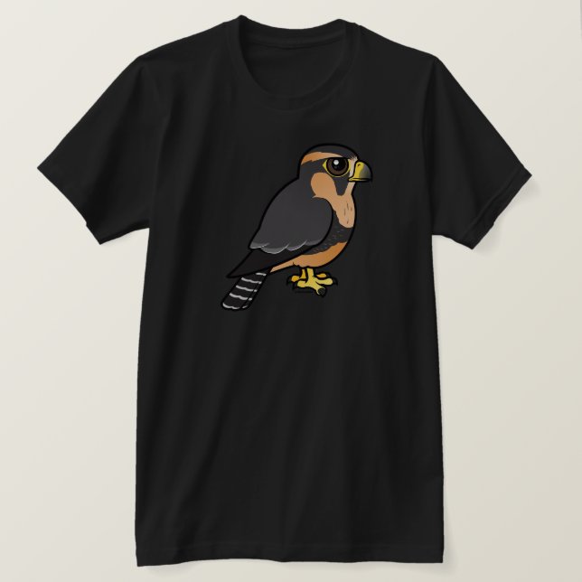 Birdorable peruanischer Aplomado Falke T-Shirt (Design vorne)