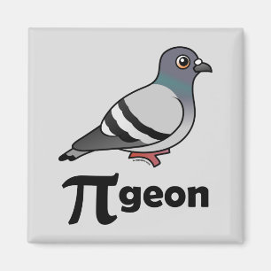 Birdorable PI-geon / Taubenpi Magnet