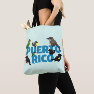 Birdorable Puerto Rico feat. Endemische Vögel Tasche