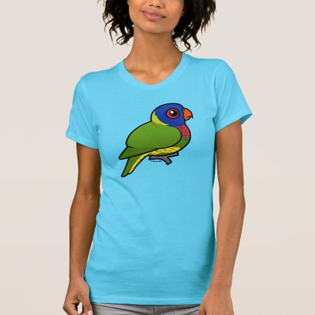 Birdorable Regenbogen Lorikeet T-Shirt (Vorderseite)