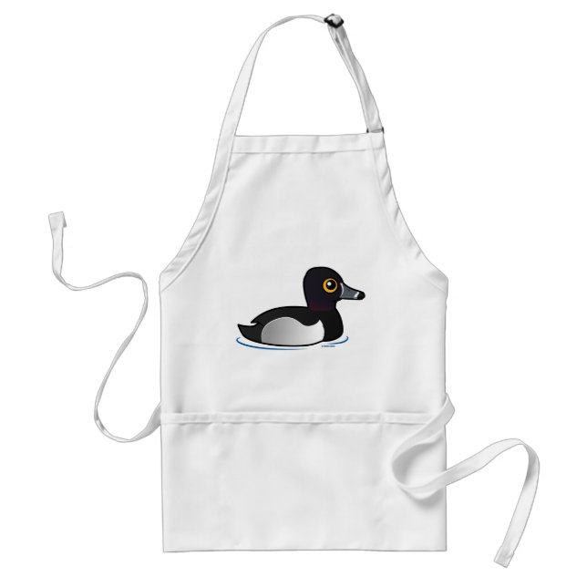 Birdorable Ring-necked Ente Schürze (Vorne)