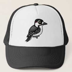Birdorable Roter-cockaded Specht Truckerkappe