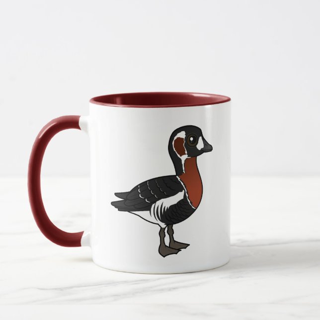 Birdorable Rothühnergans Tasse (Links)