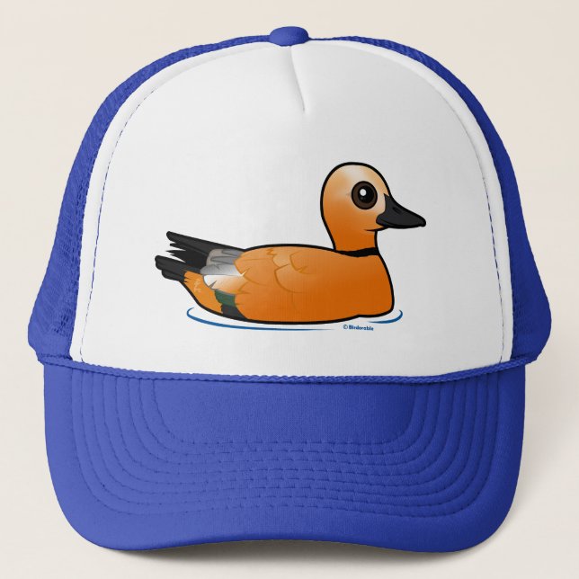 Birdorable Ruddy Shelduck Truckerkappe (Vorderseite)