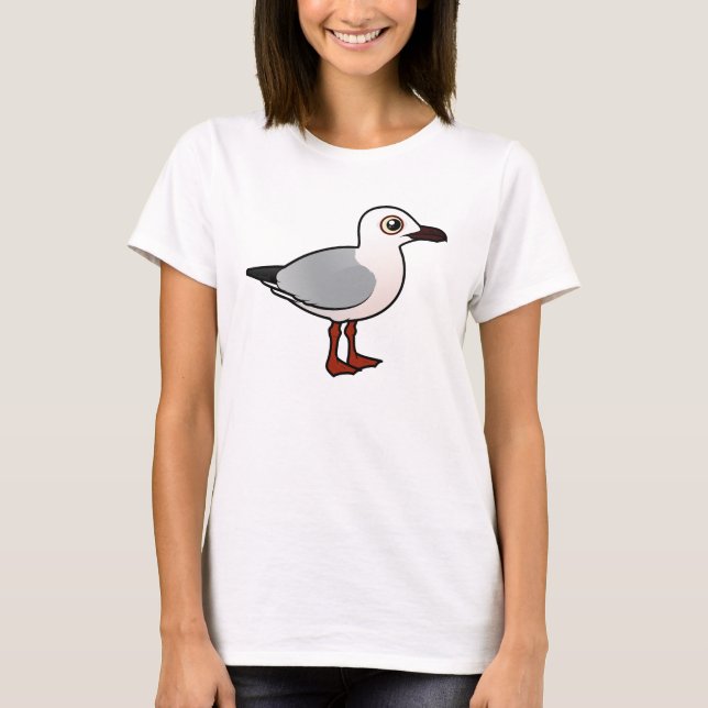 Birdorable-Schlender-Schädel T-Shirt (Vorderseite)