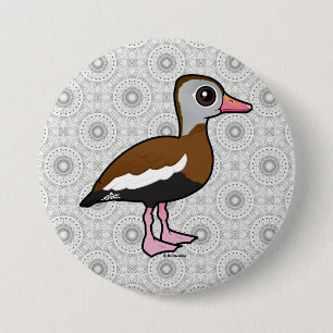 Birdorable Schwarzschwanzente Button