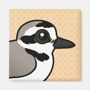 Birdorable Snowy Regenpfeifer Magnet