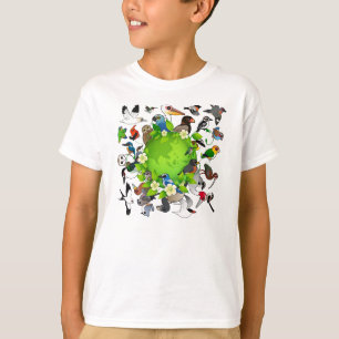 Birdorable Tag der Erde T-Shirt