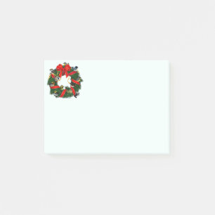 Birdorable Trällerer-WeihnachtsKranz Post-it Klebezettel