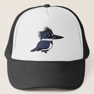 Birdorable umgeschnallter Eisvogel (Mann) Truckerkappe