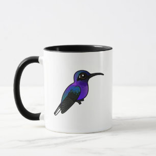 Birdorable Violet Sabrewing Hummingbird Tasse