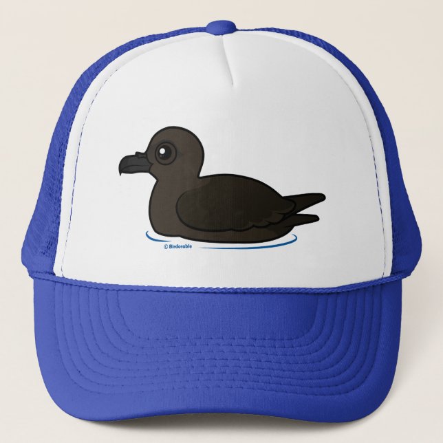 Birdorable Weihnachten Schwimmen Truckerkappe (Vorderseite)