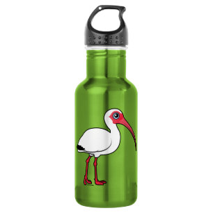 Birdorable Weiß IBIS Trinkflasche