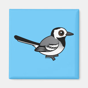 Birdorable WeißWagtail Magnet