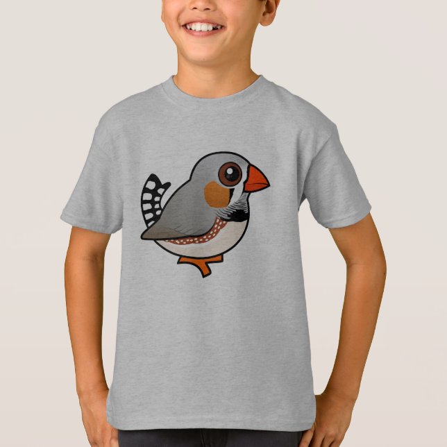 Birdorable Zebra Finch T-Shirt (Vorderseite)