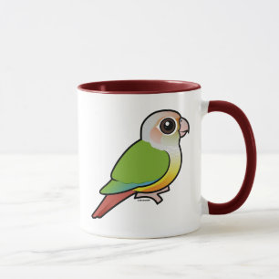 Birdorable Zimt Grünes-cheeked Conure Tasse