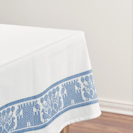 Birds and Castles Tablecloth, 52"x70" Tischdecke