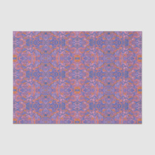 Birds Arabesque Oriental Bohemisch Boho Blue Orang Seidenpapier
