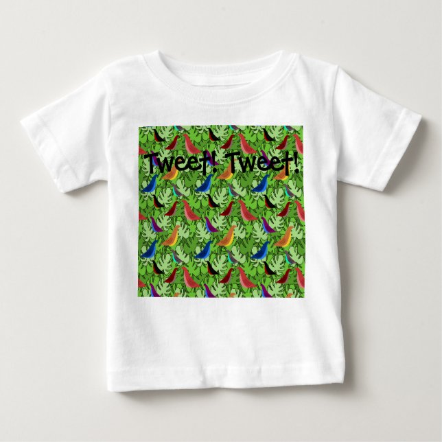 Birds, Birds, Birds  Baby T-shirt (Vorderseite)