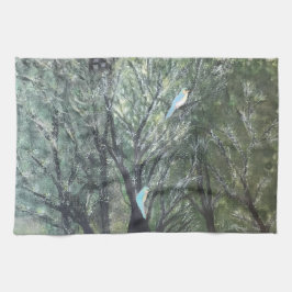 Birds' eye view tea towel geschirrtuch