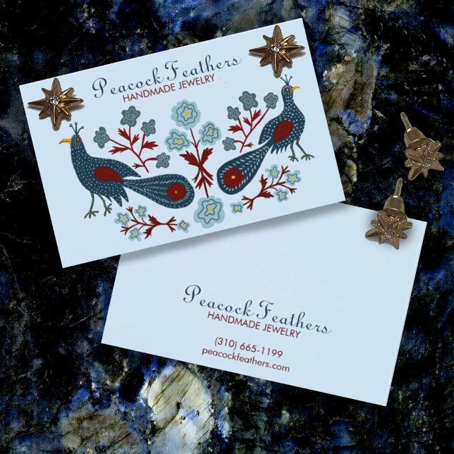 Birds Floral Earring Necklace Juwelier Display Car (Von Creator hochgeladen)