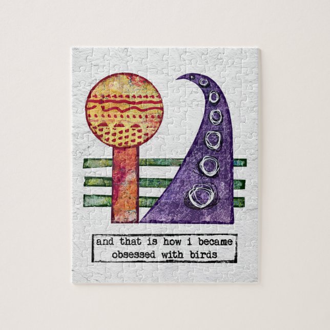 Birds-Jigsaw-Puzzle - von Vögeln besessen (Vertikal)