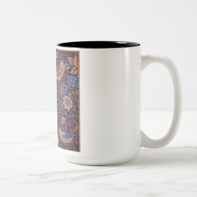 Birds-Kaffee-Tasse Zweifarbige Tasse (Rechts)