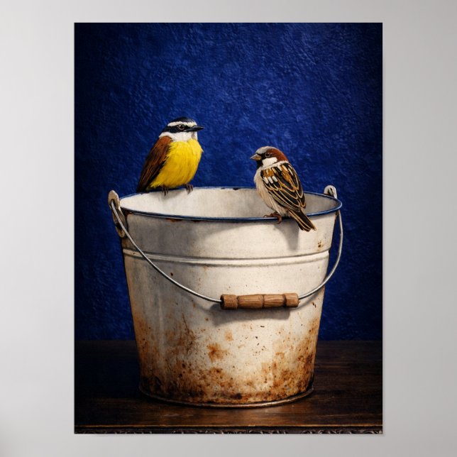 Birds love poster (Vorne)
