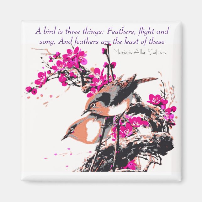 "Birds"-Magnet Magnet (Vorne)