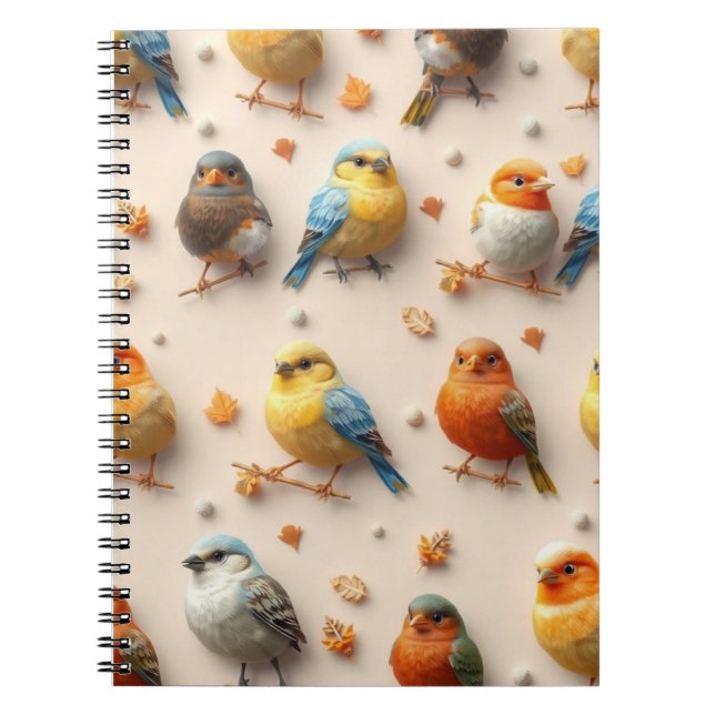 Birds Notizblock (Vorderseite)