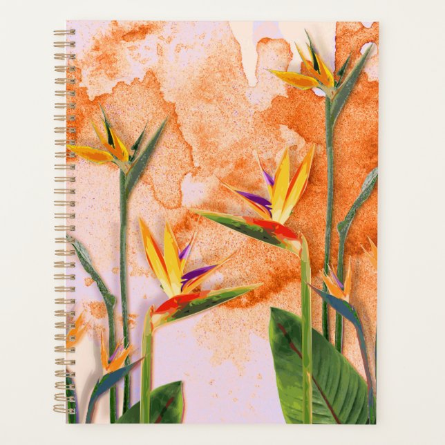 Birds of Paradise in Bloom Planer (Vorderseite)