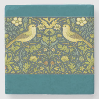 Birds-Pfeiler-Kerze Steinuntersetzer