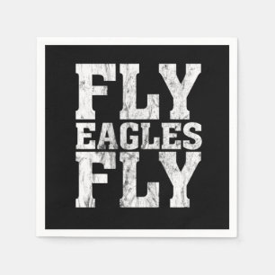 Birds Philadelphia Team Fly Eagles Fly Philfoot Serviette
