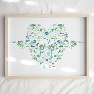 Birds Zitat Kunstdrucke Poster